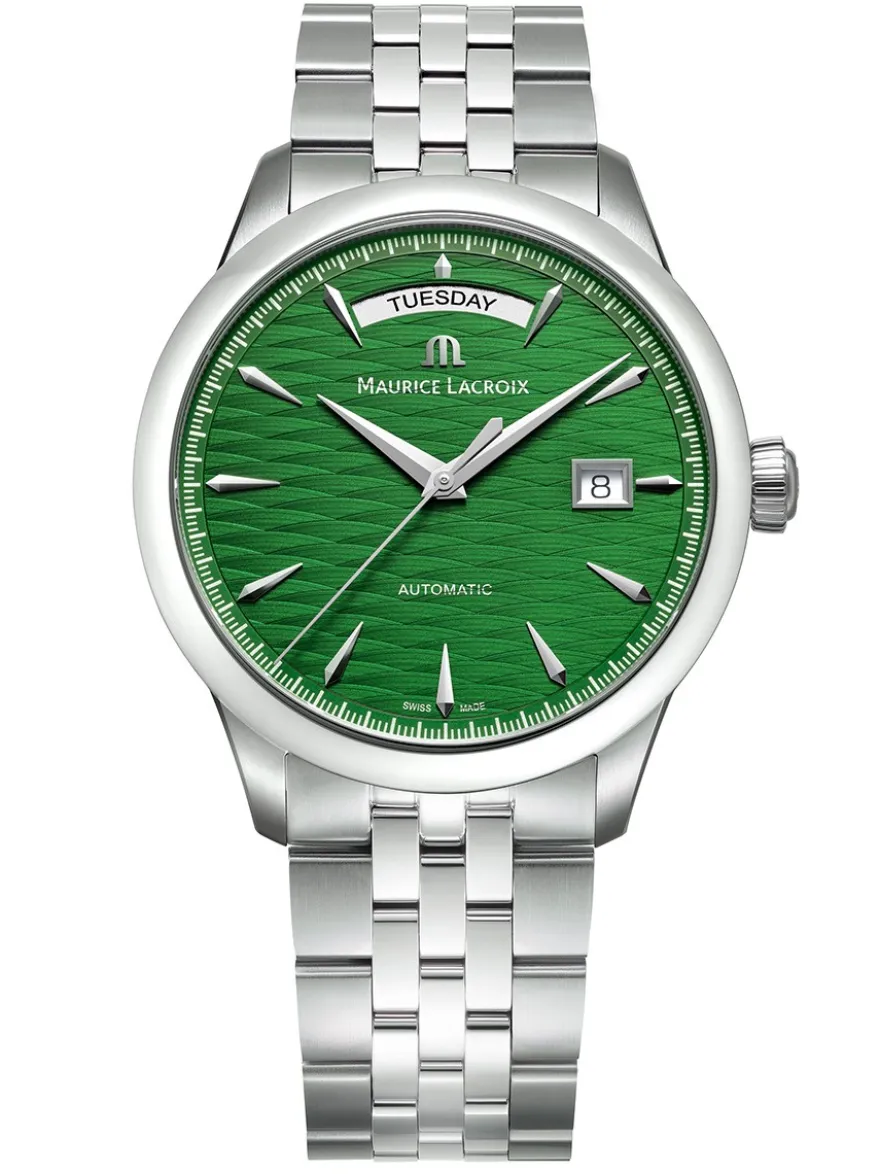 Maurice Lacroix 1975 Automatic Sapin Green Limited Edition 756058-SS002-630-1 + Luxe Cadeau