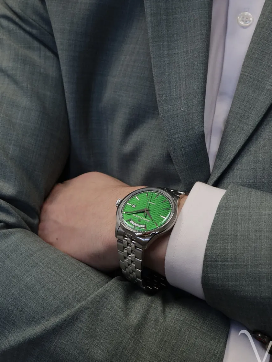 Maurice Lacroix 1975 Automatic Sapin Green Limited Edition 756058-SS002-630-1 + Luxe Cadeau