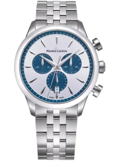 Maurice Lacroix 1975 Quartz Chronograph 751038-SS002-131-1 + Luxe Cadeau