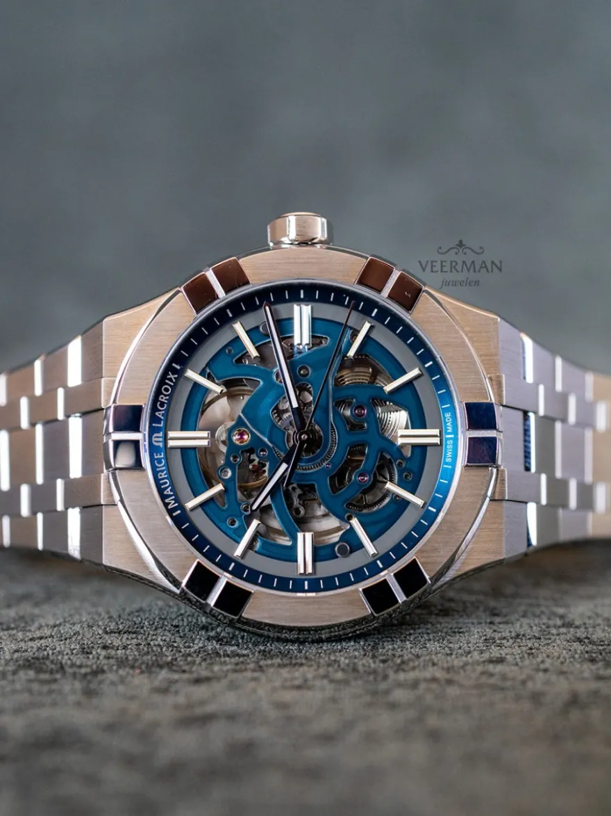 Maurice Lacroix Aikon Automatic Skeleton AI6008-SS002-031-1 + Luxe Cadeau