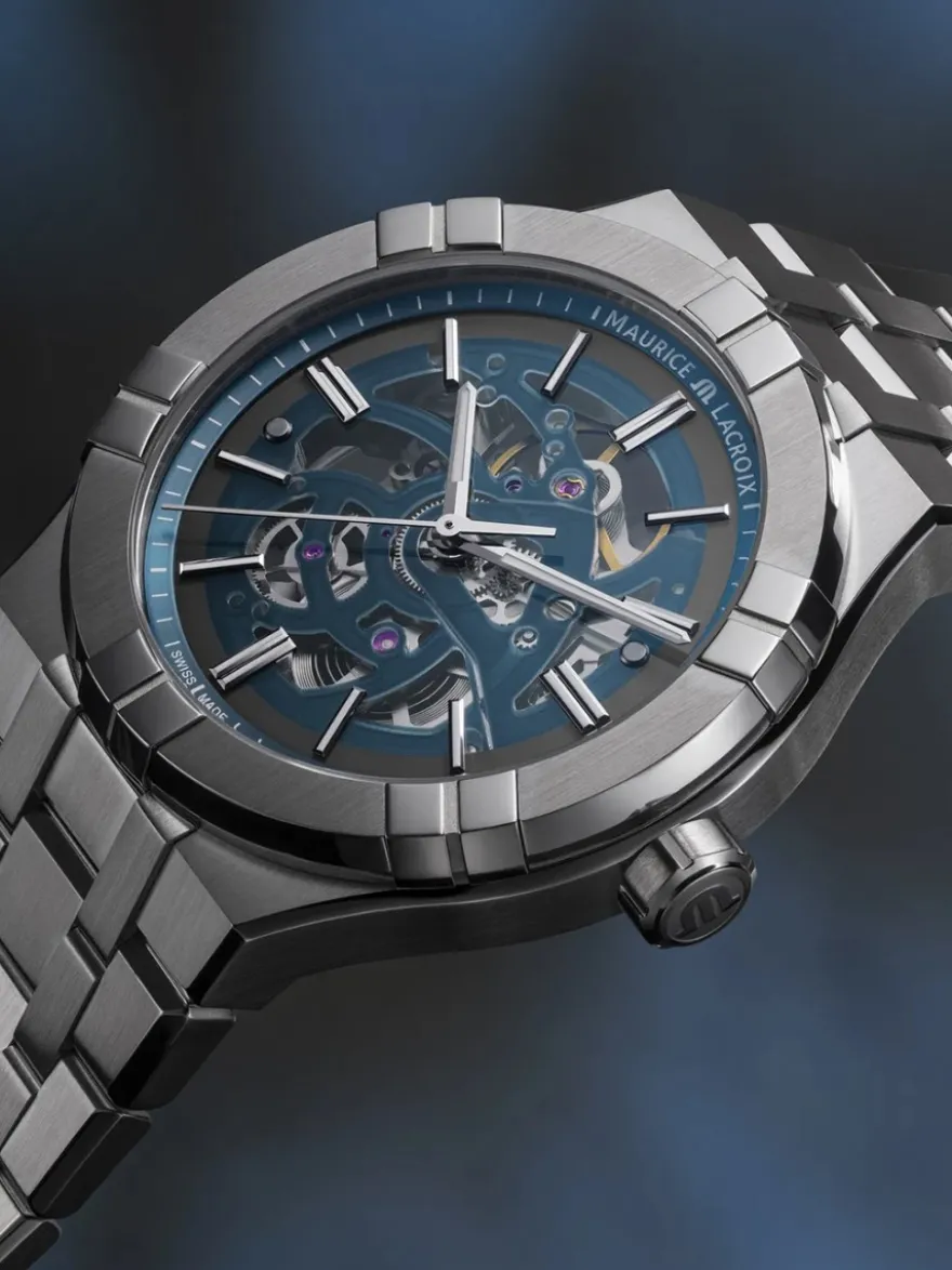 Maurice Lacroix Aikon Automatic Skeleton AI6008-SS002-031-1 + Luxe Cadeau