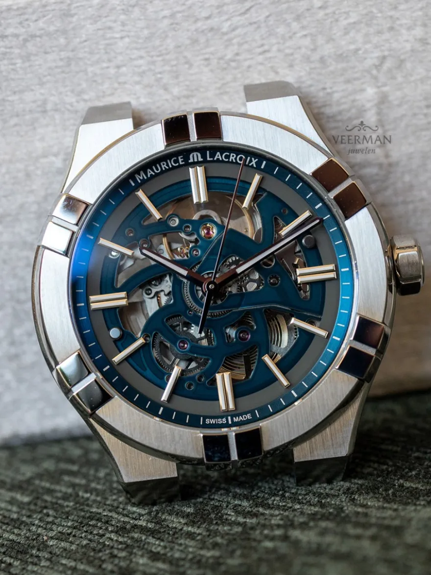 Maurice Lacroix Aikon Automatic Skeleton AI6008-SS002-031-1 + Luxe Cadeau