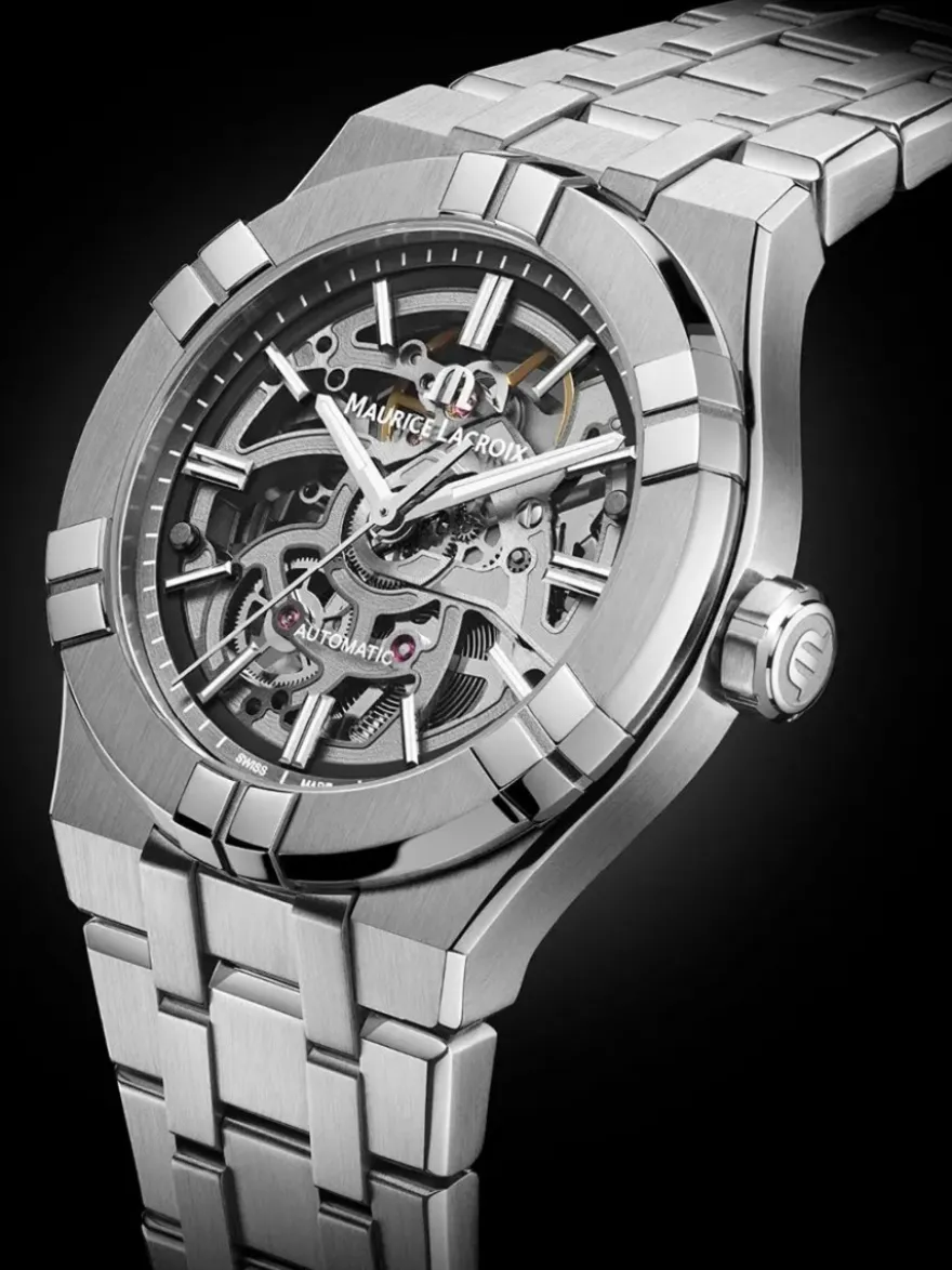 Maurice Lacroix Aikon Automatic Skeleton AI6007-SS002-030-1 + Luxe Cadeau