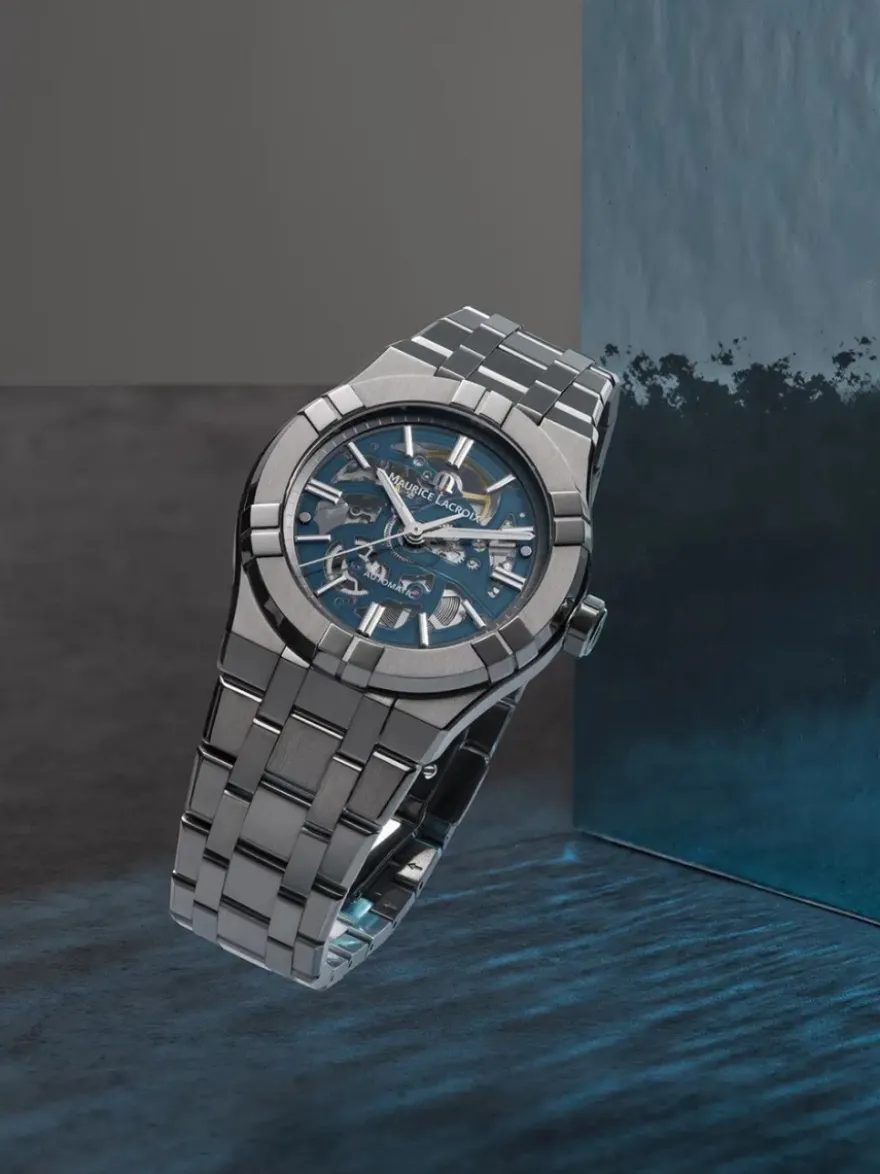 Maurice Lacroix Aikon Automatic Skeleton AI6007-SS002-031-1 + Luxe Cadeau