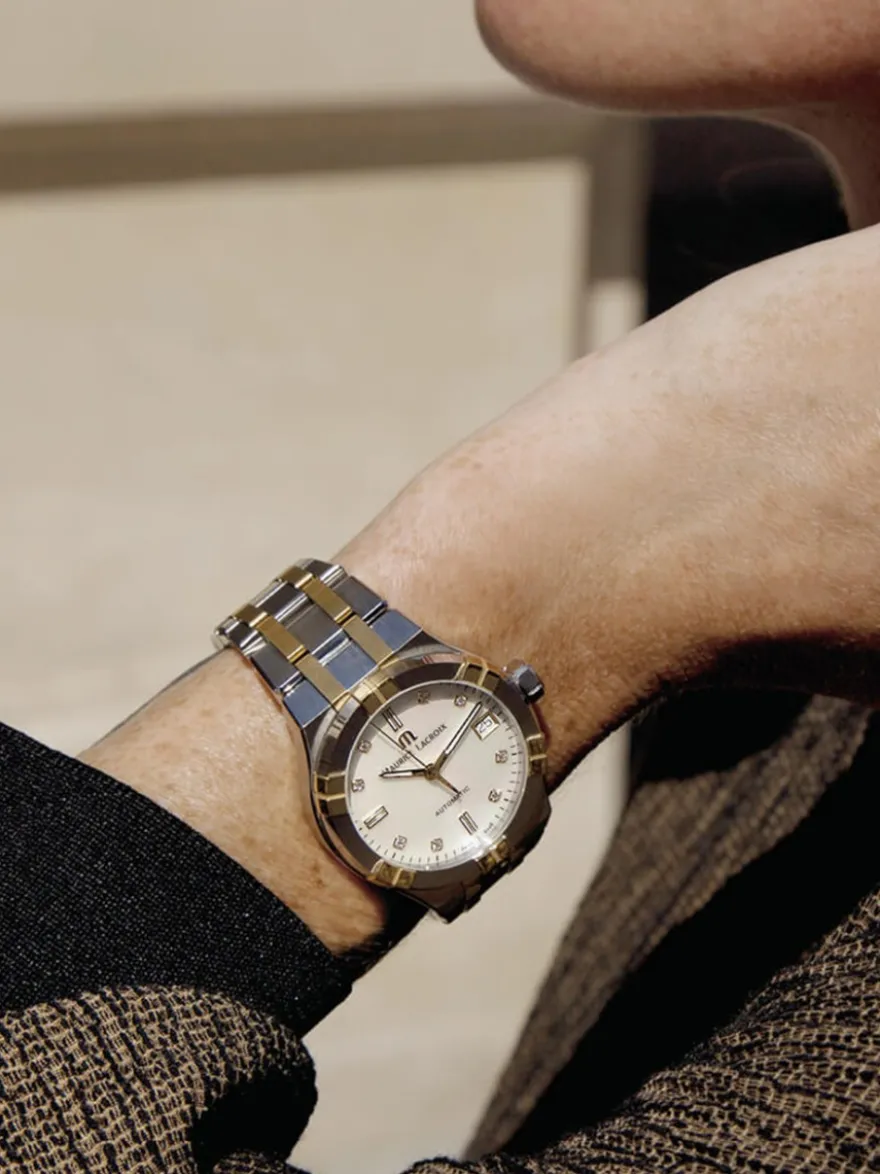 Maurice Lacroix Aikon Automatic AI6006-PVY13-170-1 + Cadeau