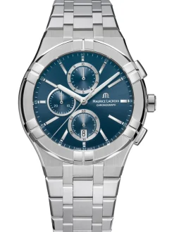 Maurice Lacroix Aikon Chronograph Quartz AI1118-SS002-430-1 + Luxe Cadeau