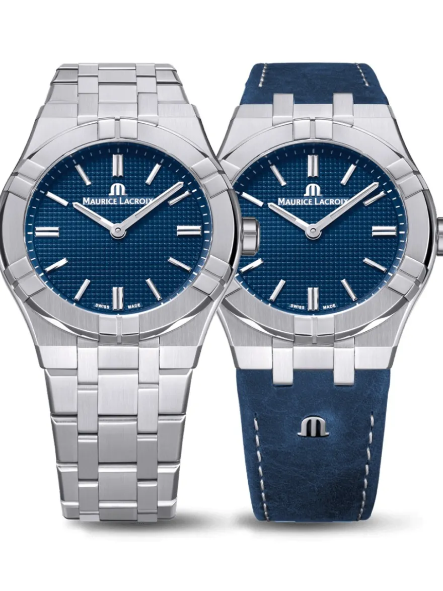 Maurice Lacroix Aikon Manual Collectors Edition AI7007-SS00E-430-C + Luxe Cadeau