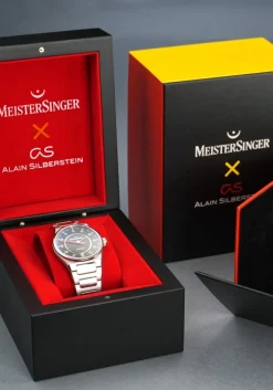 Meistersinger Alain Silberstein edition Kaenos Open Date ED-KSOD-AS2025 + Luxe Cadeau