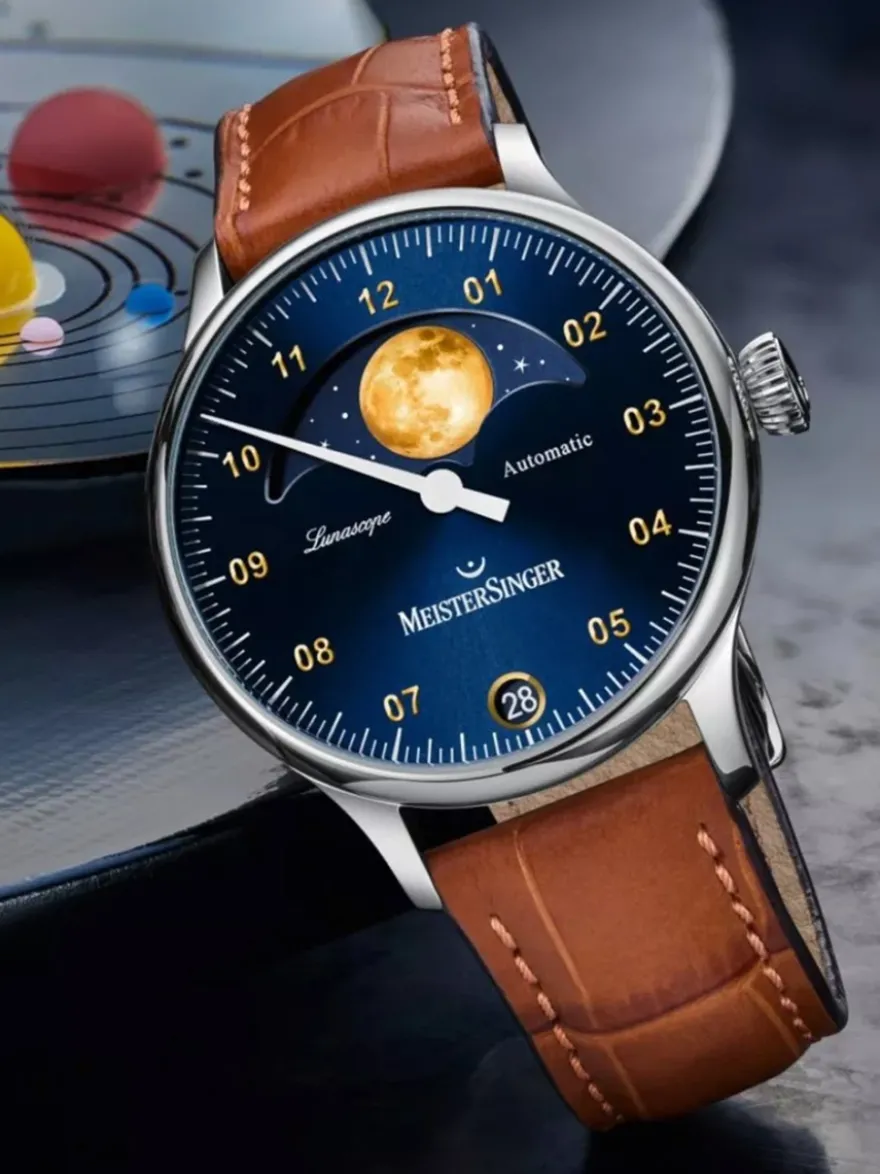 Meistersinger Lunascope LS908G + Luxe Cadeau