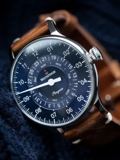 Meistersinger Pangaea Day Date PDD908 + Luxe Cadeau