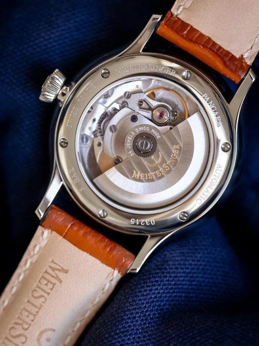 Meistersinger Pangaea Day Date PDD903 + Luxe Cadeau
