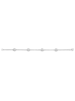 Moments armband met steentjes 25176AW | Hofleverancier