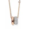 Moondrops collier met briljant M099N23RW14 + Luxe cadeau