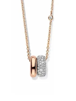 Moondrops collier met briljant M099N23RW14 + Luxe cadeau