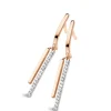 Moondrops oorbellen staafjes M068BE12RW18 + Luxe cadeau