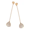 Moondrops oorsieraad met briljant en maansteen + Luxe cadeau