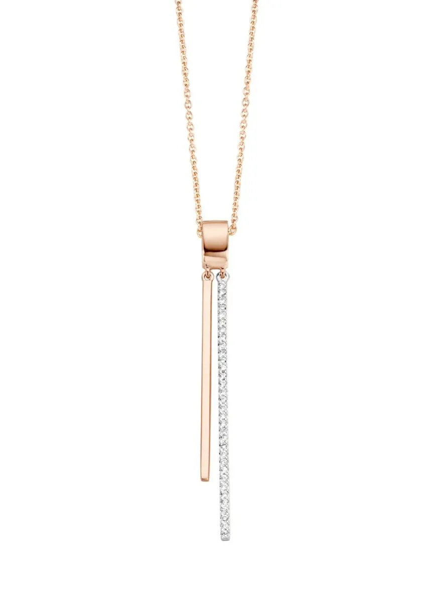Moondrops roségouden hanger M068BP12RW18 + Luxe cadeau