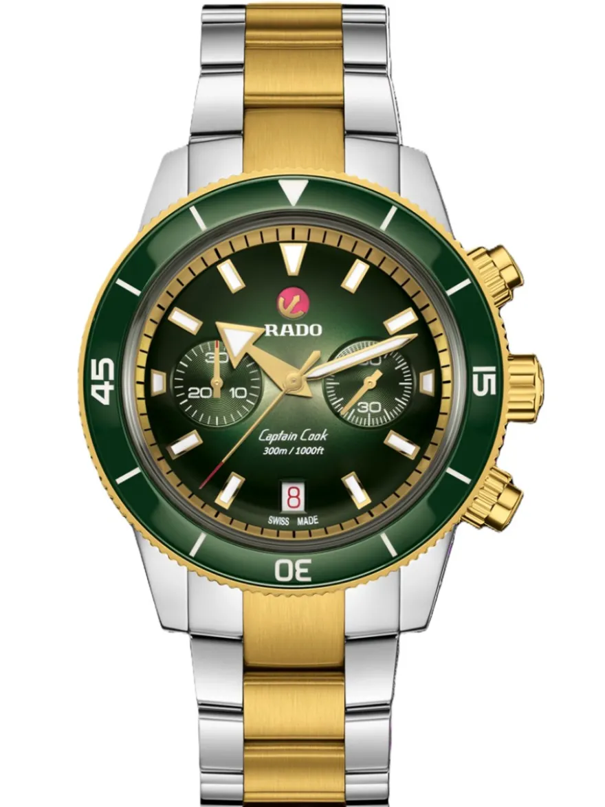 Rado Captain Cook Chronograph R32151318 + Luxe Cadeau