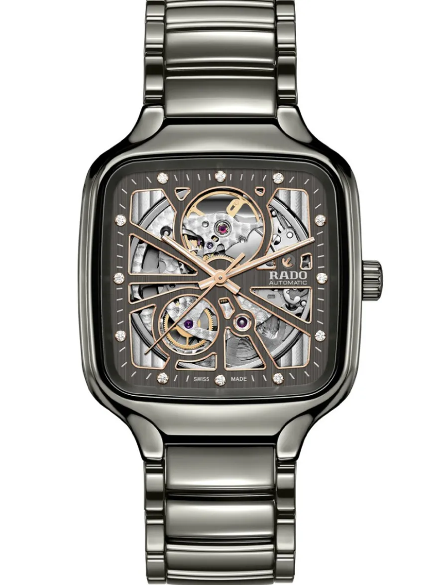 Rado True Square Automatic Open Heart R27083712 + Cadeau
