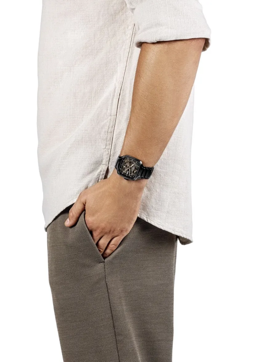Rado True Square Automatic Open Heart R27086712 + Cadeau