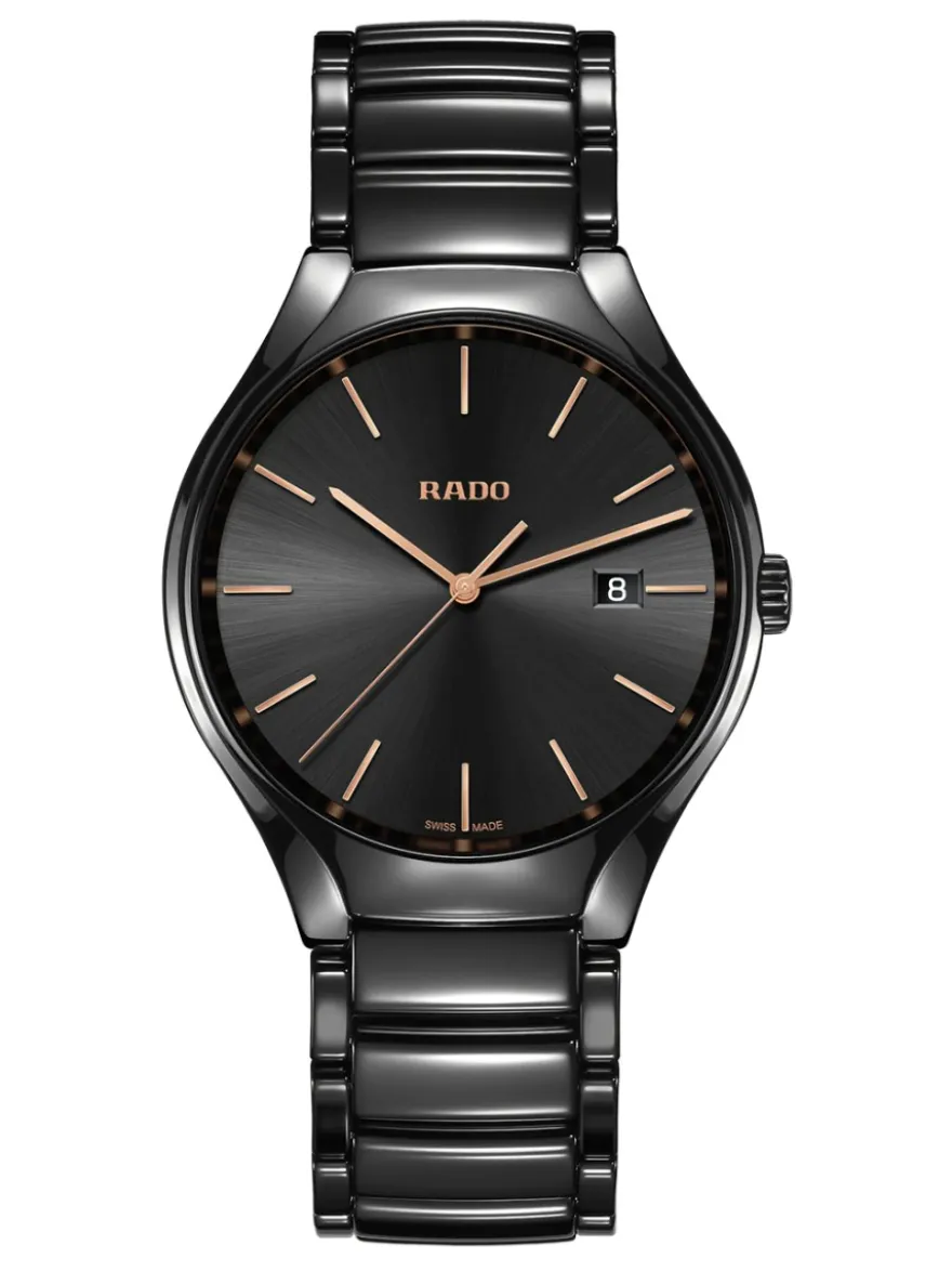 Rado True Thinline High-Tech Ceramic R27238162 + Luxe Cadeau
