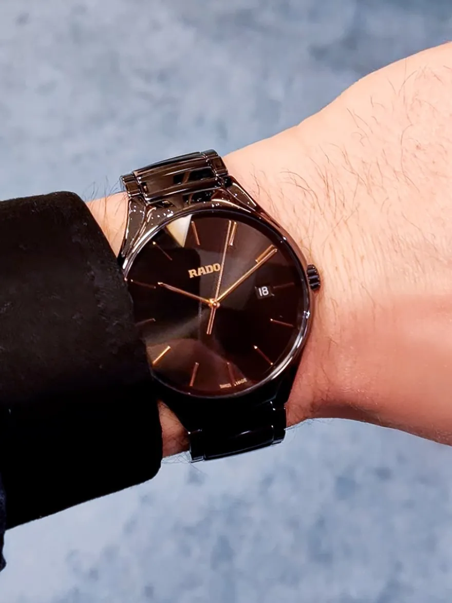 Rado True Thinline High-Tech Ceramic R27238162 + Luxe Cadeau