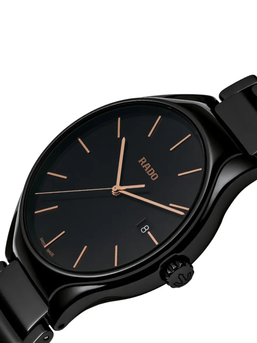 Rado True Thinline High-Tech Ceramic R27238162 + Luxe Cadeau