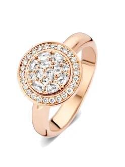 Roos 1835 Marie Collection Entourage ring met roos diamant