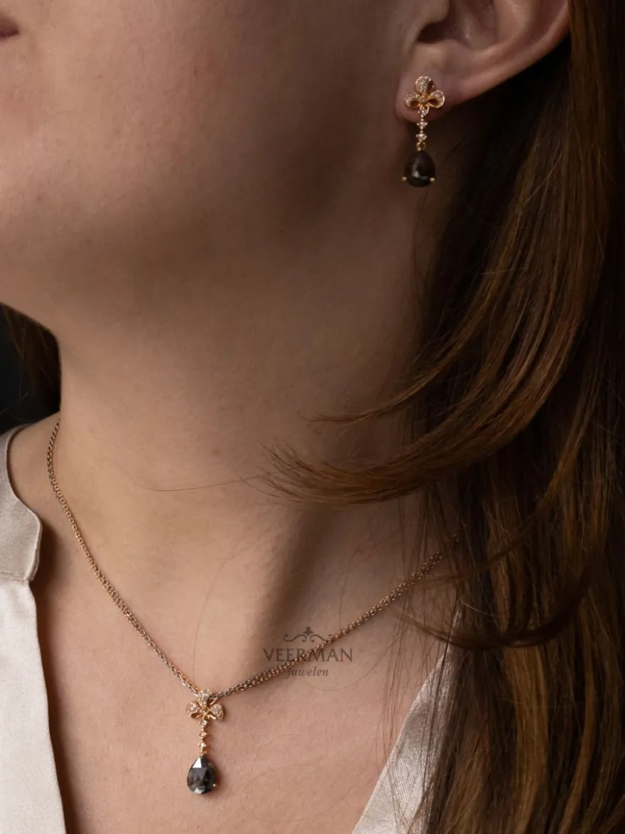 Roos1835 hanger strik diamant | Officieel Dealer