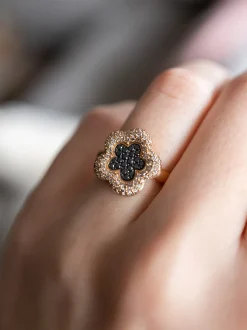 Roos ring bloem 108BR80BRDR18 + Luxe Cadeau