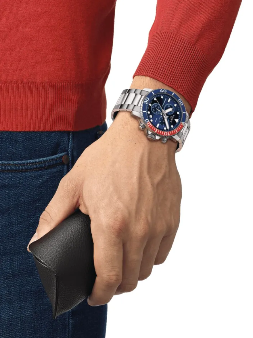 Seastar 1000 Quartz Chronograph T1204171104103 + Luxe Cadeau