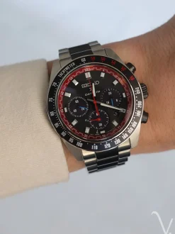 Seiko Prospex Speedtimer Solar Chronograph Datsun SSC957P1 + Luxe Cadeau