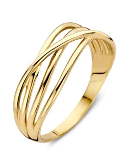 Sierlijke geelgouden ring + Luxe Cadeau