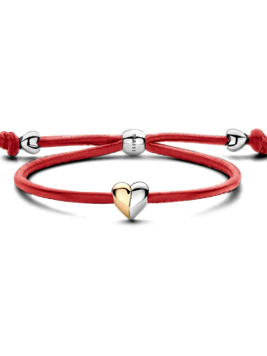 Tirisi Moda Armband Hartje TM2234RE(2T) + Luxe Cadeau