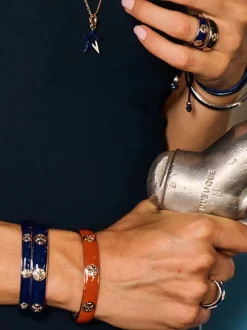 Tirisi Moda Armband Iconic navy TM2247NA(2P) + Luxe Cadeau