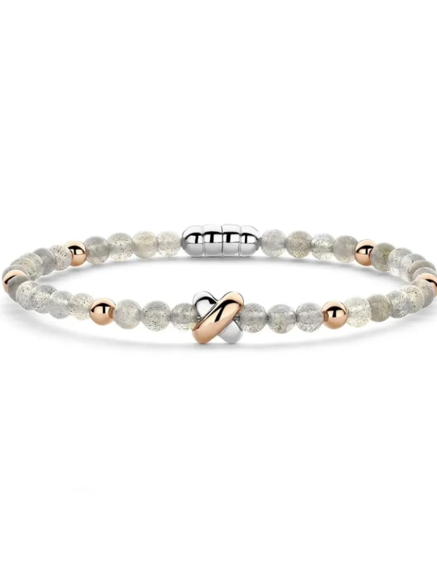 Tirisi Moda Armband Kisses met Labradoriet TM2254LB(2P) + Luxe Cadeau