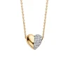 Tirisi Moda Collier hartje met diamant TM3049D(2T)