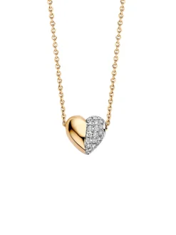 Tirisi Moda Collier hartje met diamant TM3049D(2T)
