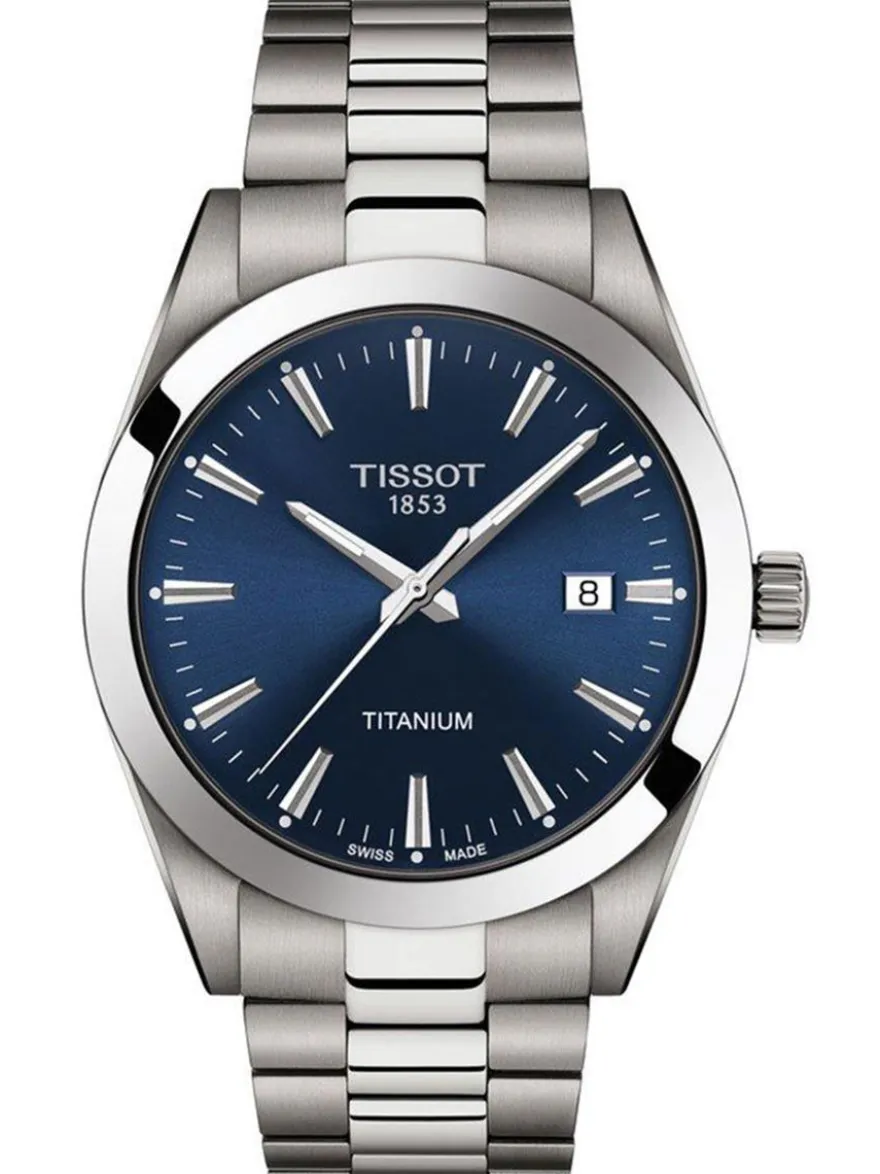 Tissot Gentleman Titanium horloge T1274104404100
