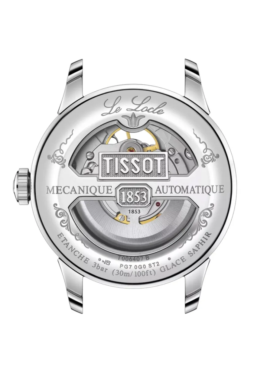 Tissot Le Locle powermatic 80 Open Heart T006.407.16.033.01 + Luxe Cadeau