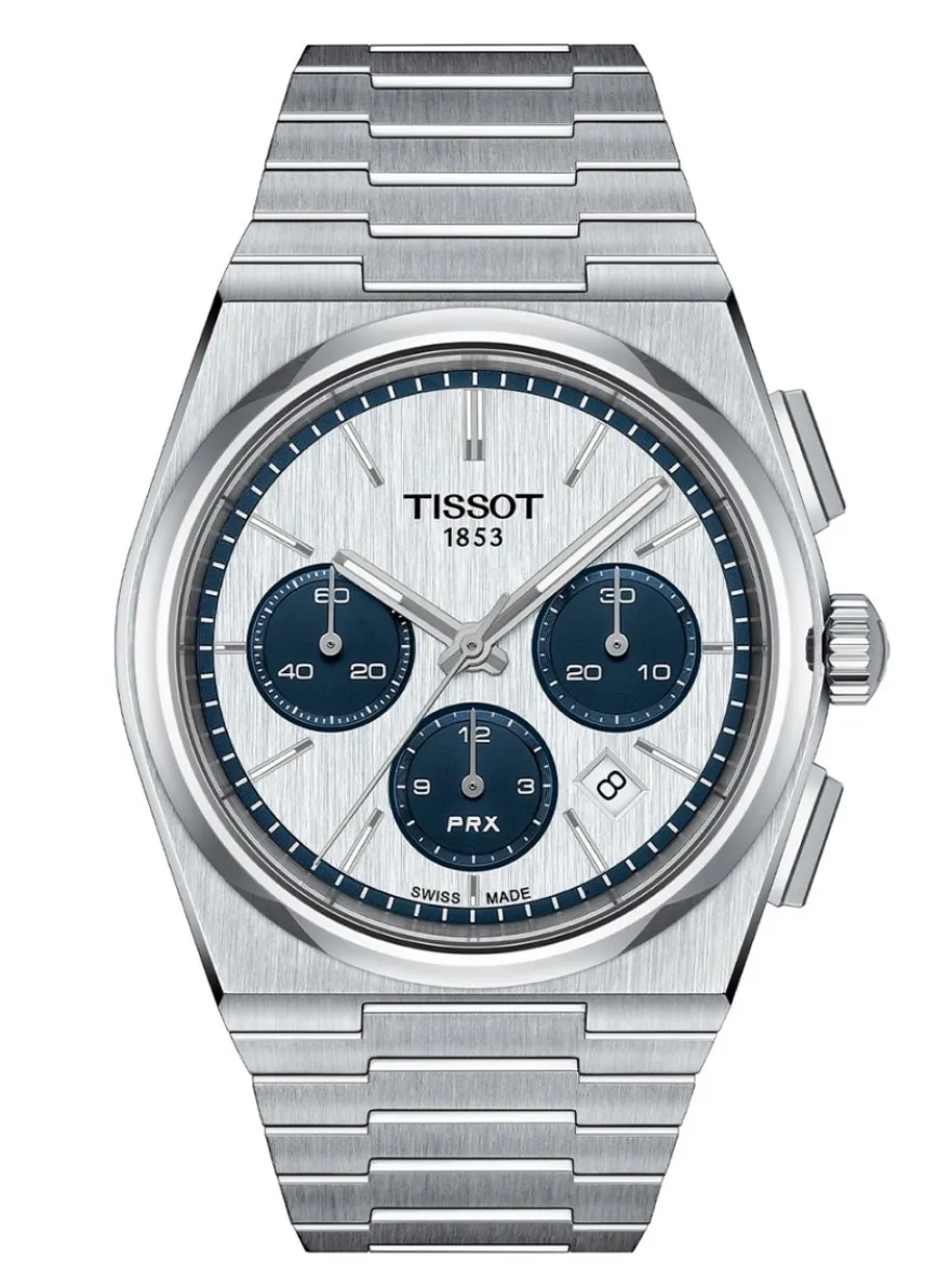 Tissot PRX Chronograaf T137.427.11.011.01 + Luxe Cadeau