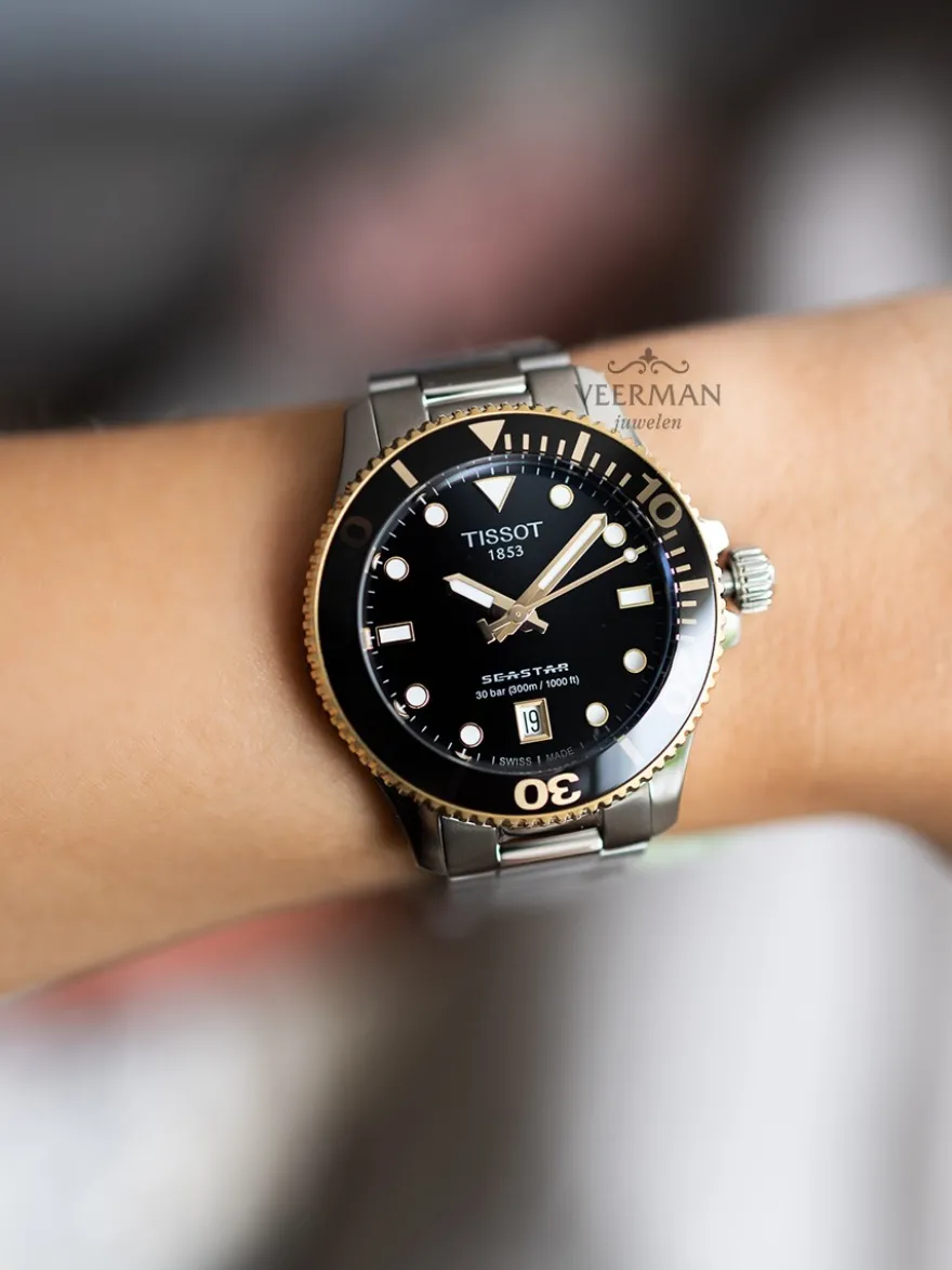 Tissot Seastar 1000 quartz T120.210.21.051.00 + Luxe Cadeau
