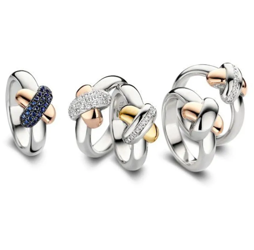 TM1081M(2P) Tirisi Moda ring Kusje met Markasiet + Luxe Gift