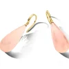 Veerman Juwelen oorhangers roze quartz + Luxe Cadeau