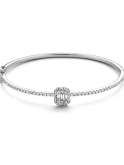 Witgouden armband met diamant 1,18crt + Luxe Cadeau