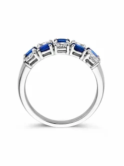 Witgouden ring met ovalen diamant 0.70 crt. + Luxe Cadeau