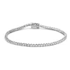 Witgouden tennisarmband 2.01 crt. + Luxe cadeau