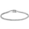 Witgouden tennisarmband 0,95crt. diamant + Luxe Cadeau