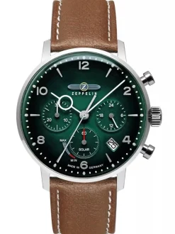 Zeppelin Hindenburg solar 8086-4N + Luxe Cadeau