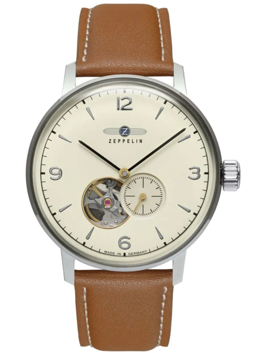 Zeppelin LZ129 Hindenburg Open Heart 8066-5N + Luxe Cadeau